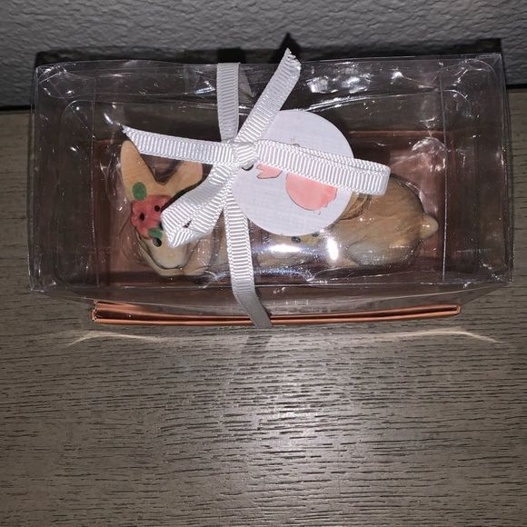 NWT Brown Easter Bunny Salt and Pepper Shakers - Picture 2 of 3